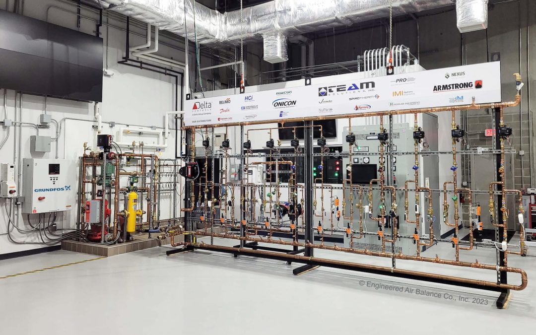 EAB Training: Custom Hydronics Training and Testing Area