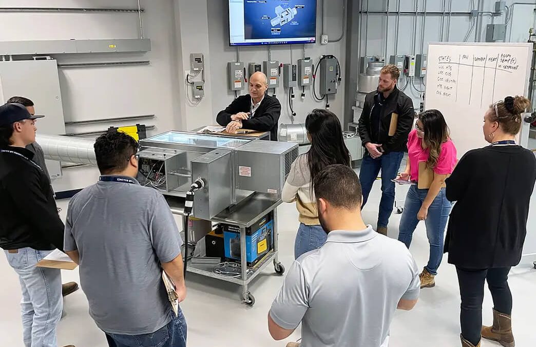 The Power of Hands-On Equipment Training: See-Through Series Fan-Powered Box & Indoor RTU at EAB Training